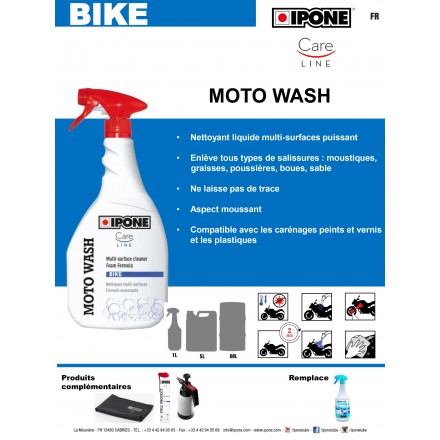 Nettoyant moto Ipone Moto Wash (1 litre)