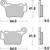 Plaquettes de Frein Arrière SBS Racing Sherco/KTM/HVA/GG Enduro Box