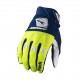 Gants KENNY Track Navy Neon Enduro Box