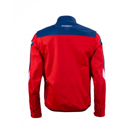 Veste KENNY SoftShell Enduro Bleue Rouge Enduro Box