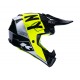 Casque KENNY Performance Black Neon Yellow Silver Enduro Box