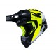 Casque KENNY Performance Black Neon Yellow Silver Enduro Box