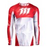 Maillot 111.1 Rouge et Blanc Enduro Box