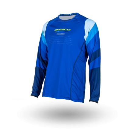 Maillot SHERCO Team-Line Bleu Enduro Box