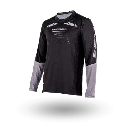 Maillot SHERCO Pro-Line Noir/Gris Enduro Box