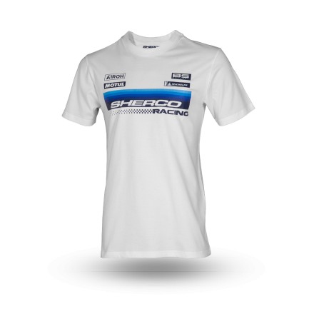 T-Shirt Homme SHERCO Team Blanc Enduro Box