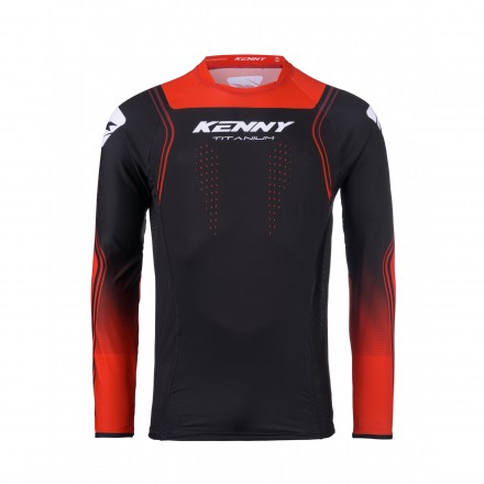 Maillot KENNY Titanium Rouge Enduro Box