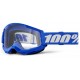 Lunettes 100% Strata 2 Bleues Ecran incolore Enduro Box