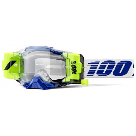 Lunettes 100% Armega ForeCast Bleues Enduro Box