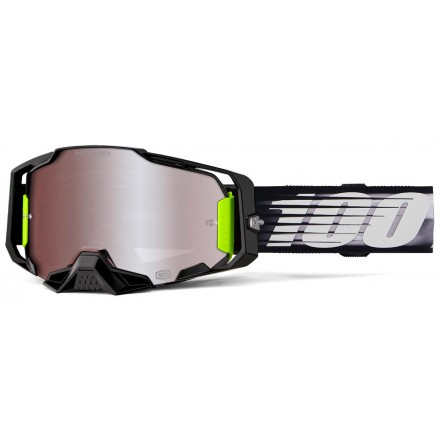 Lunettes 100% Armega Hiper LightSpeed Ecran Mirror Silver Enduro Box