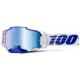 Lunettes 100% Armega Bleues Ecran Mirror Bleu Enduro Box