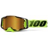 Lunettes 100% Armega Jaunes Fluo Ecran Mirror Gold