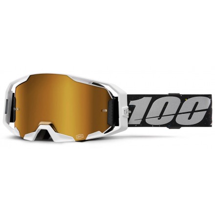 Lunettes 100% ARmatic RapidRacer Ecran Gold Enduro Box