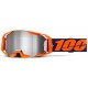 Lunettes 100% ARmatic Oranges Ecran Mirror Silver Enduro Box