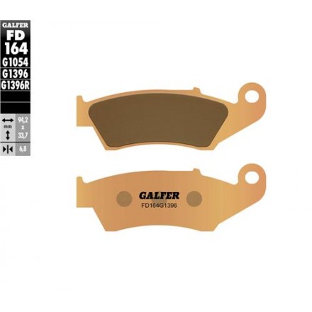 Plaquettes de Frein Avant GALFER G1396 Sintered Beta/GasGas/Rieju/Yam Enduro Box