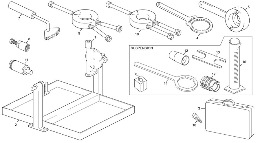 outillages [300 SE-R RACING 2T [2025 [Enduro]]]