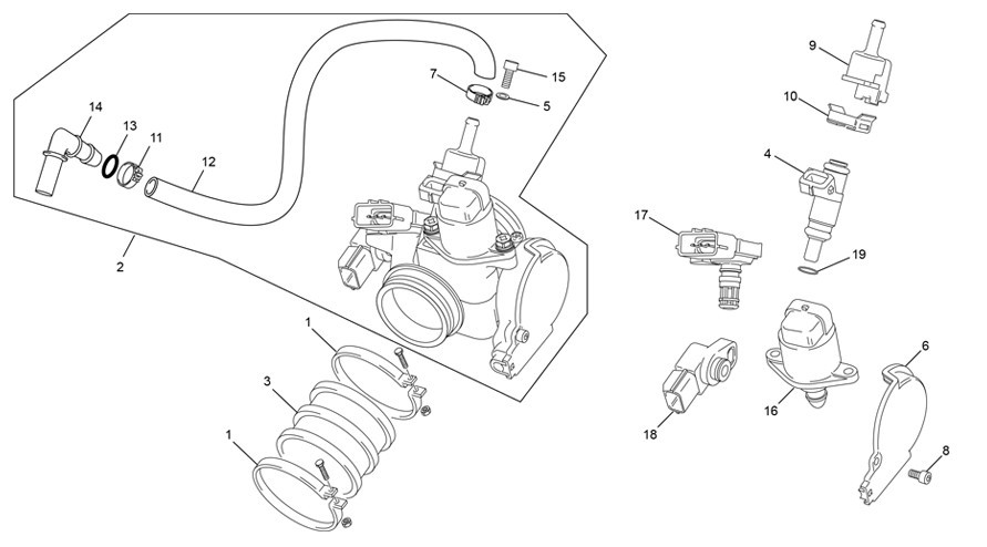 corps d'injection [300 SEF REPLICA MACDONALD [2024 [Enduro]]]