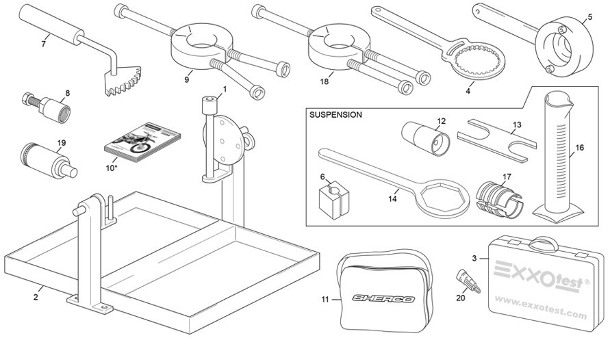 outillages [250 SE RACING [2022 [Enduro]]]