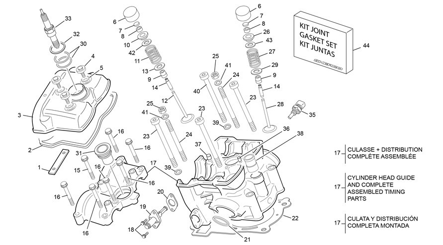 culasse [250 SEF FACTORY [2022 [Enduro]]]