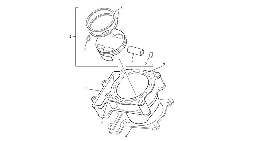 cylindre [300 SEF RACING [2022 [Enduro]]]