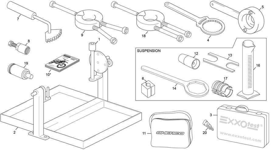 outillages [300 SEF RACING [2022 [Enduro]]]