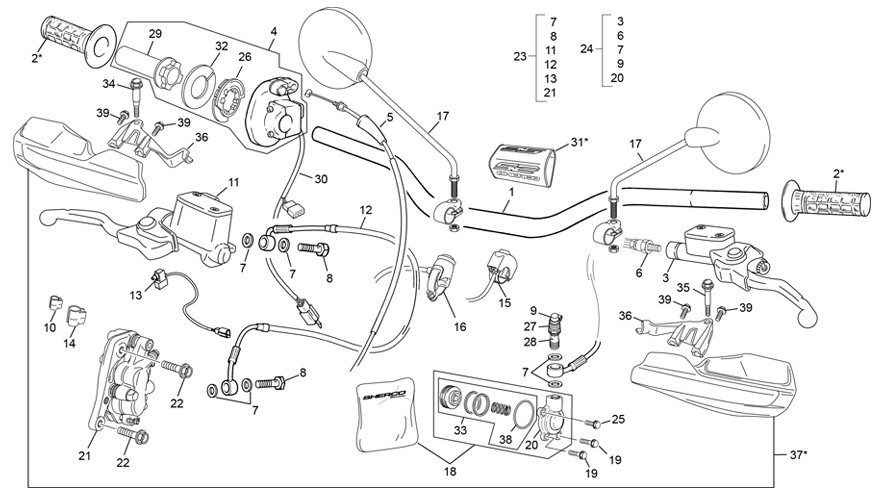 guidon [450 SEF FACTORY [2022 [Enduro]]]