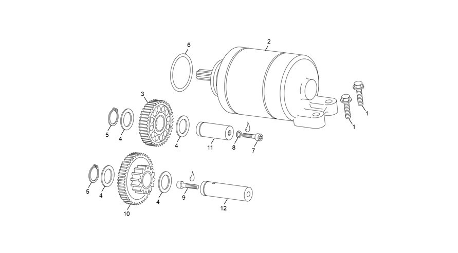 demarreur [450 SEF FACTORY [2022 [Enduro]]]