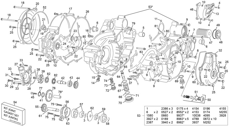 groupe carters [450 SEF FACTORY [2022 [Enduro]]]