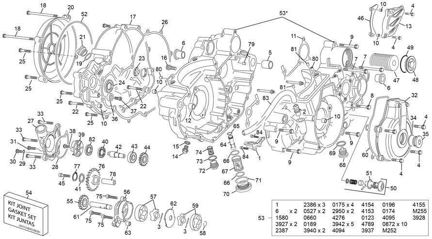 groupe carters [450 SEF-R RACING [2020 [Enduro]]]