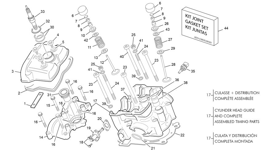 culasse [300 SEF-R RACING [2020 [Enduro]]]