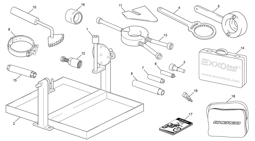 outillages [300 SEF-R RACING [2020 [Enduro]]]